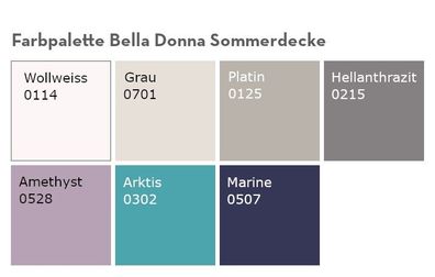 Formesse BELLA DONNA Sommerdecke 220 x 260 Tagesdecke | Tencel Klimakonzept