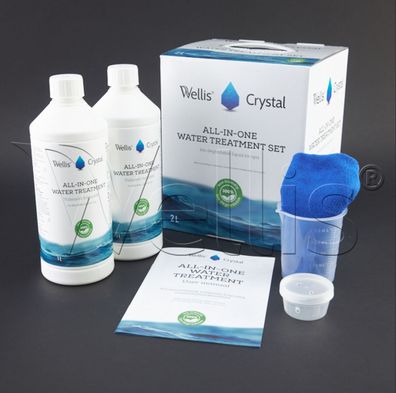 Wellis Crystal Desinfektionspaket chlorfrei Wasseraufbereitung