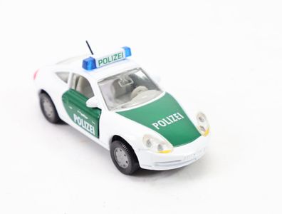 Siku 1416 Modellauto PKW Polizei Autobahn-Streifenwagen Porsche 911 Carrera