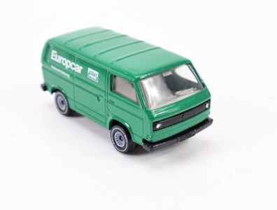 Siku 1331 Modellauto PKW VW Transporter "Europcar Autovermietung" Grün