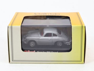 Schuco H0 20280507 Modellauto PKW Porsche 356 Coupe metallic grau 1:87