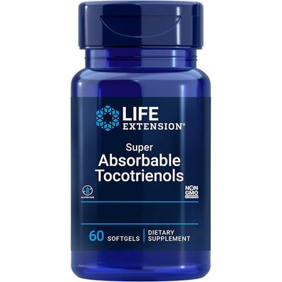 Life Extension, Super resorbierbare Tocotrienole, 60 Weichkapseln