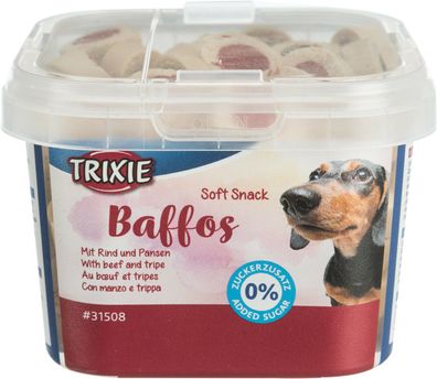 Soft Snack Baffos Leckerlis Rind Pansen Hund Ernährung weiche klein