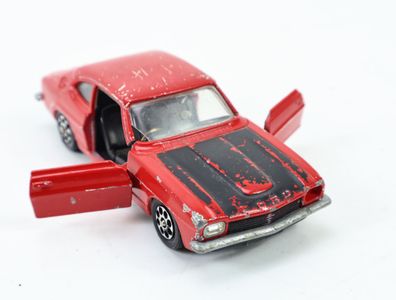 Corgi Toys 0 331 Modellauto PKW Ford Capri Mk1 3 Litre V6 Rot/Schwarz 1:43