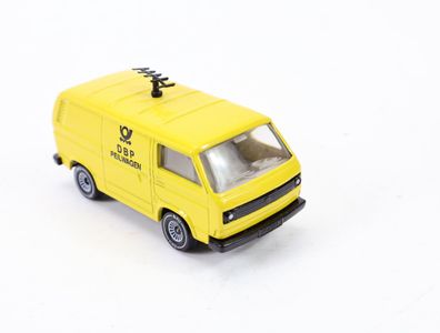 Siku 1331 Modellauto PKW VW Transporter DBP Peilwagen Postauto Gelb 1:55