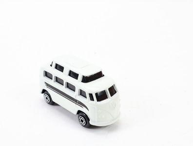 Maisto Modellauto PKW VW Camper Weiß/Schwarz Doppeldecker 1:64