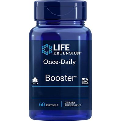 Life Extension, Once-Daily Booster (Gesundheitsbooster), 60 Weichkapseln