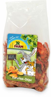 JR Farm Karotten Chips Nager Snacks Hamster Kaninchen Meerschweinchen Ratte Maus