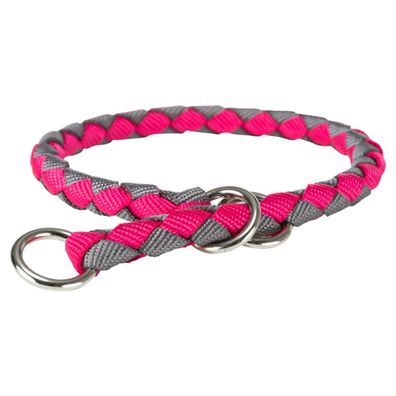 Trixie Hunde Zug-Stopp-Halsband Cavo fuchsia/grafit S M L XL