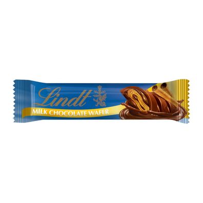 Lindt Waffel Riegel feinste Milchschokolade mit knusprigen Waffel 35g