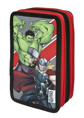 Avengers Pencil Case 3 Layer with Contents