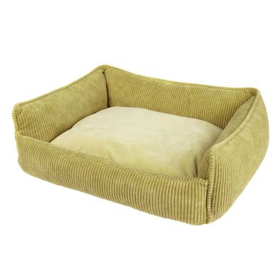 Nobby Komfortbett eckig "KIREK"limone L x B x H: 75 x 60 x 23 cm Bett Kissen