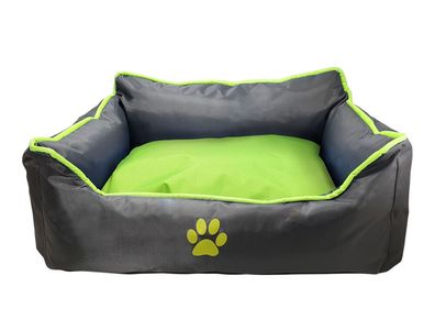 Nobby Komfortbett eckig Classic "RENO"hellgruen L x B x H: 73 x 59 x 18 cm Hund