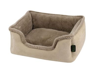 Nobby ECO Komfortbett oval "ZARIF"beige L x B x h: 75 x 60 x 23 cm Hund