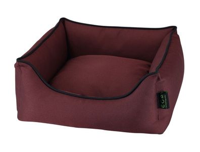 Nobby ECO Komfortbett eckig "ESAT"bordeaux L x B x h: 60 x 48 x 19 cm Hund