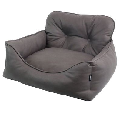 Nobby Komfortbett eckig "ENOCK"dunkelgrau L x B x h: 55 x 50 x 20/34 cm Hund