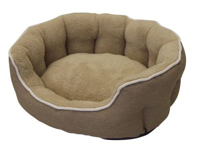 Nobby Komfortbett Classic "BRENTA"hellbraun 53 x 47 x 17 cm Hund Bett