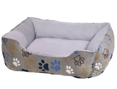 Nobby Komfortbett eckig Classic "LISSI"hellgrau 70 x 60 x 20 cm Hund Katze Bett