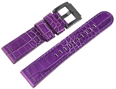 TW STEEL MC Edition | Uhrenarmband 22mm | Leder lila | 8400035