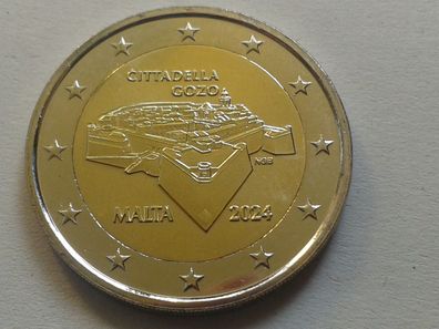 Original 2 euro 2024 Malta Cittadella Gozo lose - SOFORT Lieferbar