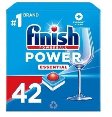 Finish Power Essential Geschirrspültabs, 42 Stück