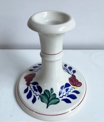 Boerenbont Kaarsenhouder vintage hoogte 12 cm