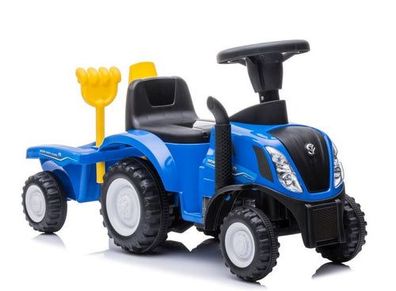 Traktor 658T New Holland Blaues Rutschfahrzeug