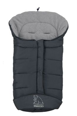 Heitmann Felle Winterfußsack Serie "Eisbärchen" Farbe: Grau/Grau 7965GR