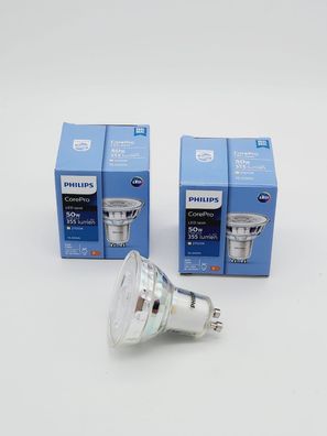 Philips CorePro LED Spot 4,6W=50W 2700K 355lm 36° GU10 warmweiss 54x50mm 2 Stück