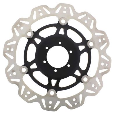 EBC Bremsscheibe Vee Front passend zu Honda CBR 400 RR Schwarz VR1003BLK 505095