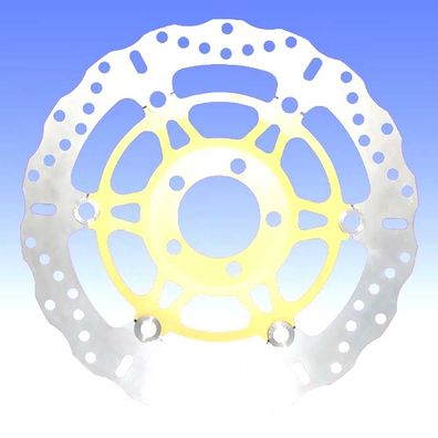 EBC Bremsscheibe Contourxstahl Rostfrei Kawasaki Z 750 J Silber MD4141XC 5050953