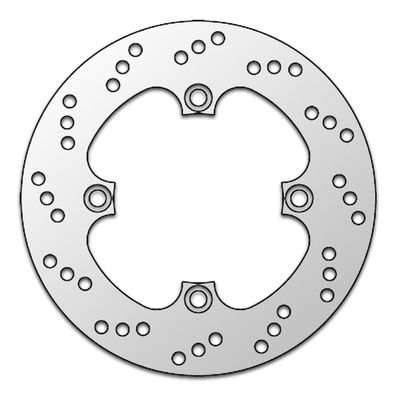 Brembo Bremsscheibe 68B40749 passend zu Honda + Triumph Silber