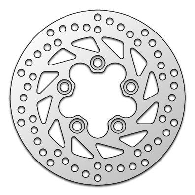 Brembo Bremsscheibe 68B40724 starr-rund / A:200mm LK:80mm Silber Motorrad