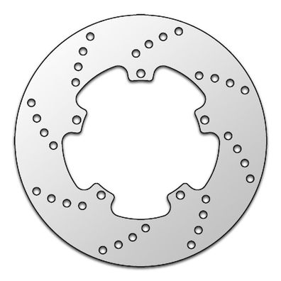 Brembo Bremsscheibe 68B40722 Piaggio uvm. Silber Motorrad