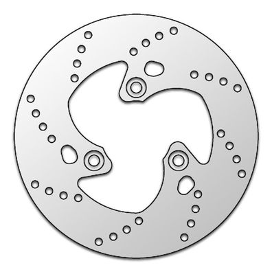 Brembo Bremsscheibe 68B40721 starr-rund / A:200mm LK:80mm Silber Motorrad