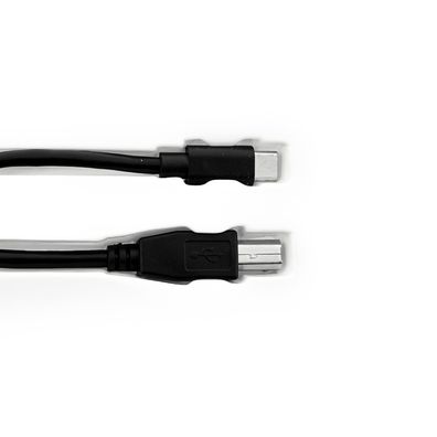 Druckerkabel - USB-C - 1,8 Meter Schwarz