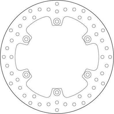 Brembo Bremsscheibe ORO "68B407K1" starr 68B407K1 RUND (KBA) 68B407K1 0649964372