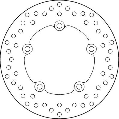 Brembo Bremsscheibe ORO "68B407G8" starr 68B407G8 RUND (KBA) 68B407G8 0649964372