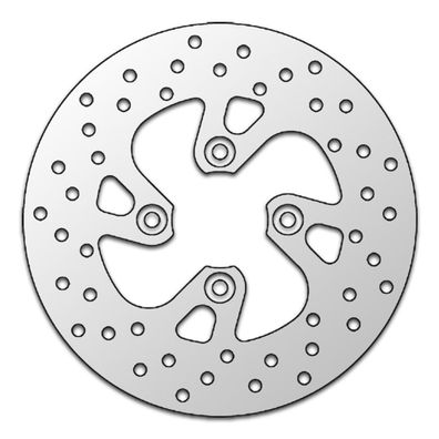 Brembo Bremsscheibe 68B407G3 starr-rund / A:220mm LK:76mm Silber Motorrad