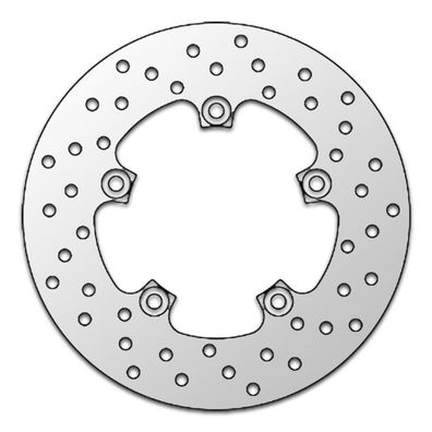 Brembo Bremsscheibe 68B407G2 starr-rund / A:220mm LK:120mm Silber Motorrad