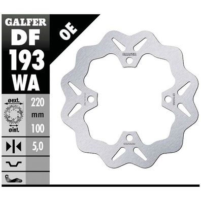 Galfer Wave Bremsscheibe DF193 m. ABE f. Kawasaki ER-6F 650 DF193WA