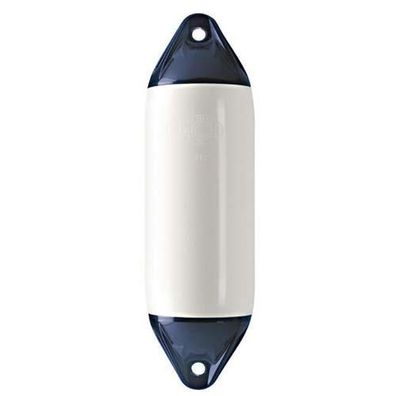 Plastimo Langfender F01 S, weiss/blau, 13x37cm 62123