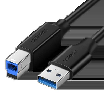 Druckerkabel USB-A - USB-B 5Gb/s 2m schwarz (US210)