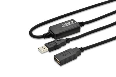 Digitus USB Verl„ngerungskabel, Stecker-Kupplung, 15,0 m