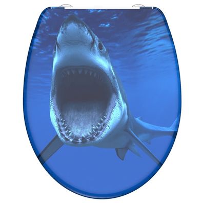 Schütte Toilettensitz SHARK mit Absenkautomatik Schnellverschluss