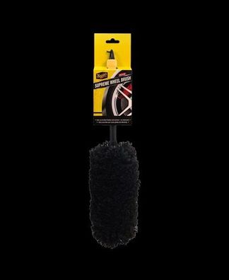 Meguiar´s Felgenbürste X1902EU Supreme Wheel Brush Medium mit Mikrofaserkopf 37cm