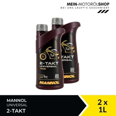 Mannol 2-Takt Universal 2x1 Liter