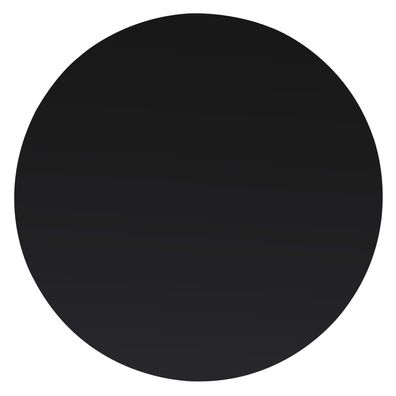 vidaXL Tischplatte aus gehärtetem Glas rund 500 mm