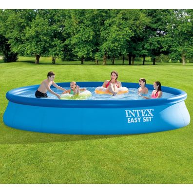 Intex Swimmingpool Easy Set mit Filtersystem 457x84 cm