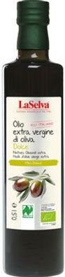 LaSelva 3x Natives Olivenöl extra MILD - 100% aus Italien 0,5l